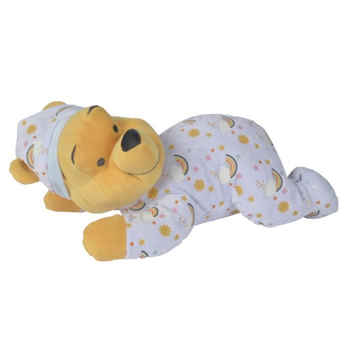 Disney Peluche Winnie brille Dans La Nuit l30cm X L18cm X H26cm à