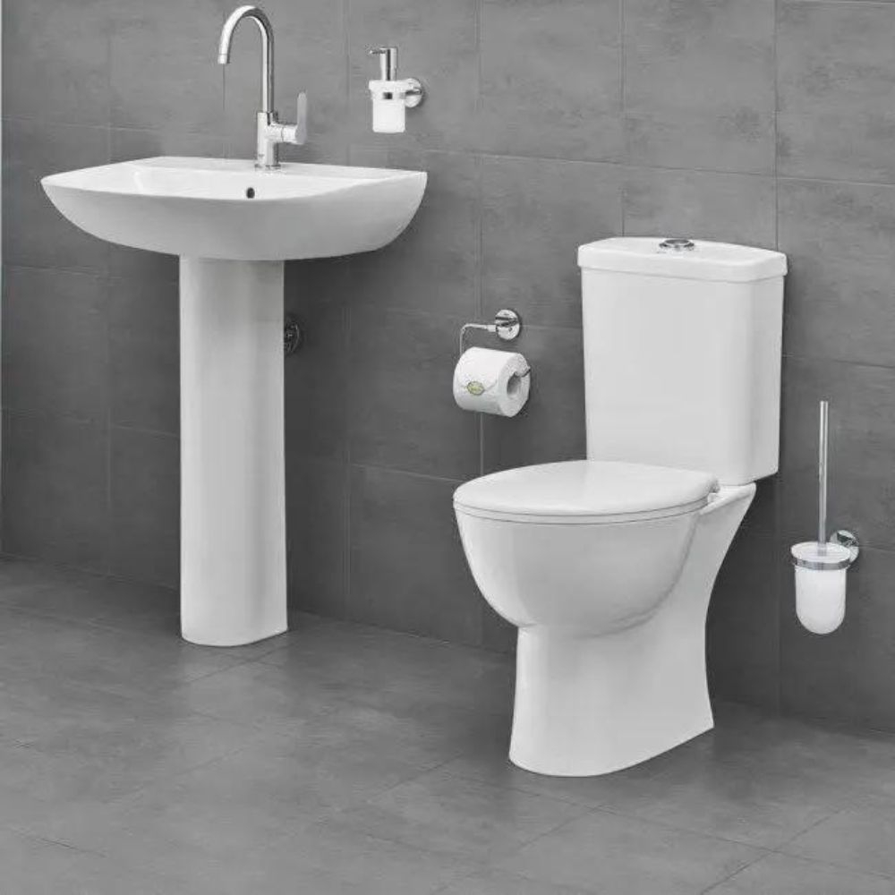 Grohe Pack Wc Suspendu Sans Bride C Ramique Solido D Rouleur De