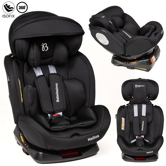 Bebelissimo Siège Auto Isofix Pivotant 360 Groupe 0 1 2 3 0