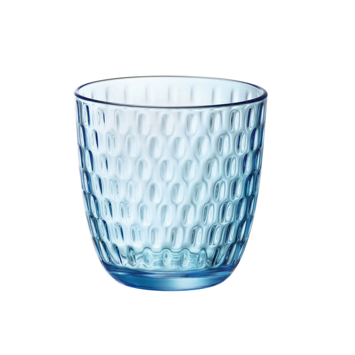 Set De Verres Bormioli Rocco Slot Bleu Unit S Avec Relief Verre