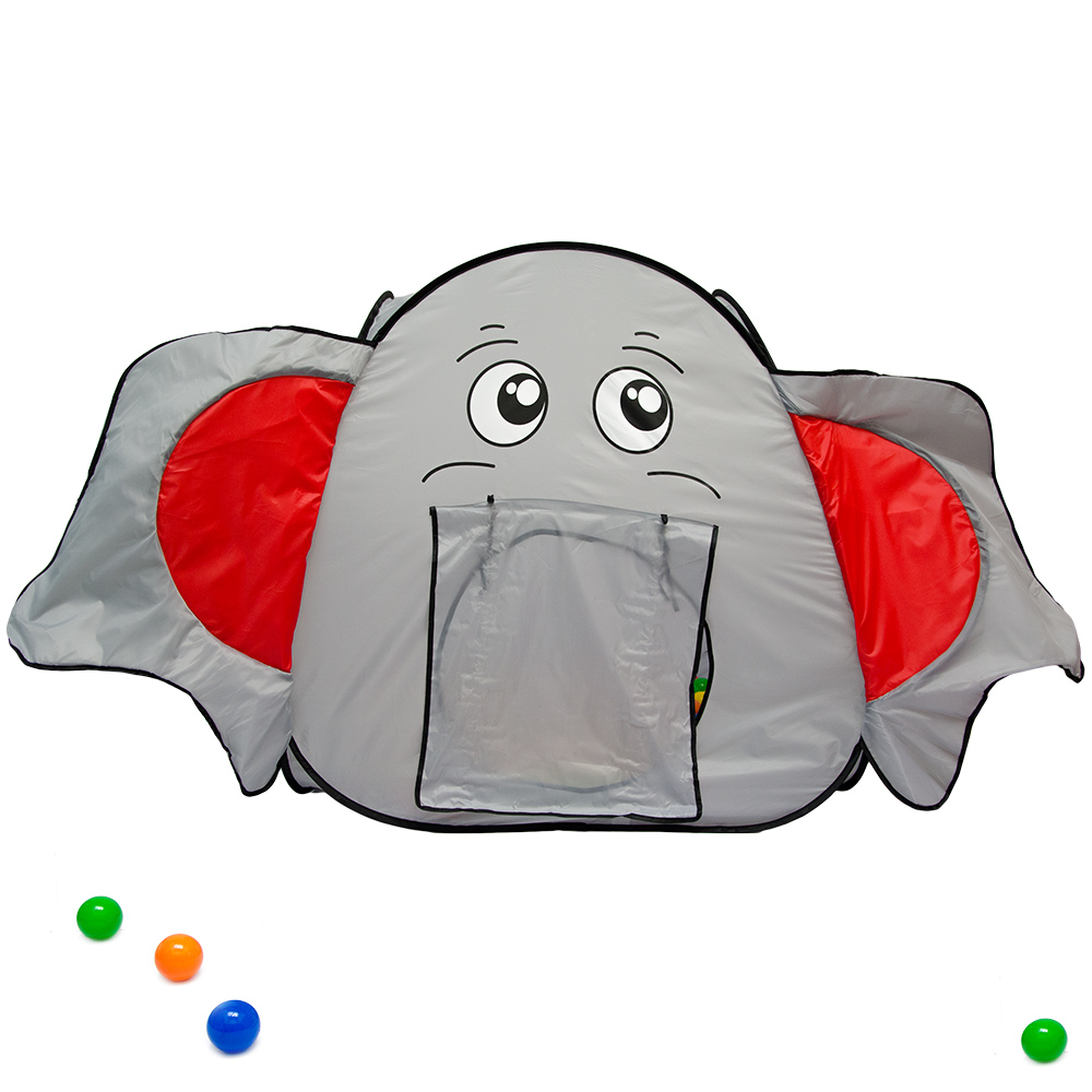 Tente De Jeu Pop Up Pour Enfants Maison Jouet L Phant Jumbo Incl