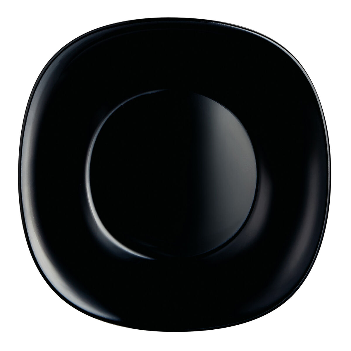 Assiette Creuse Luminarc Carine Noir Verre ø 23 5 Cm 24 Unités à