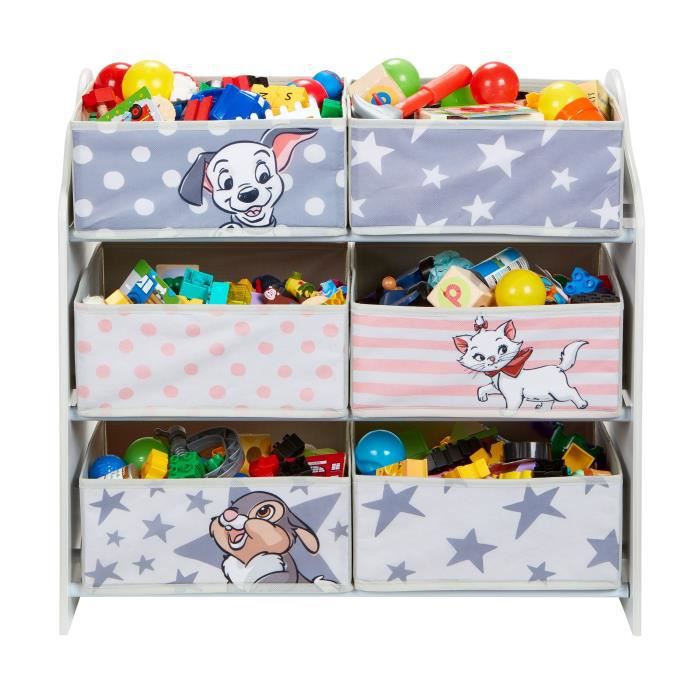 Disney Classics Meuble De Rangement Pour Chambre D Enfant Avec Bacs