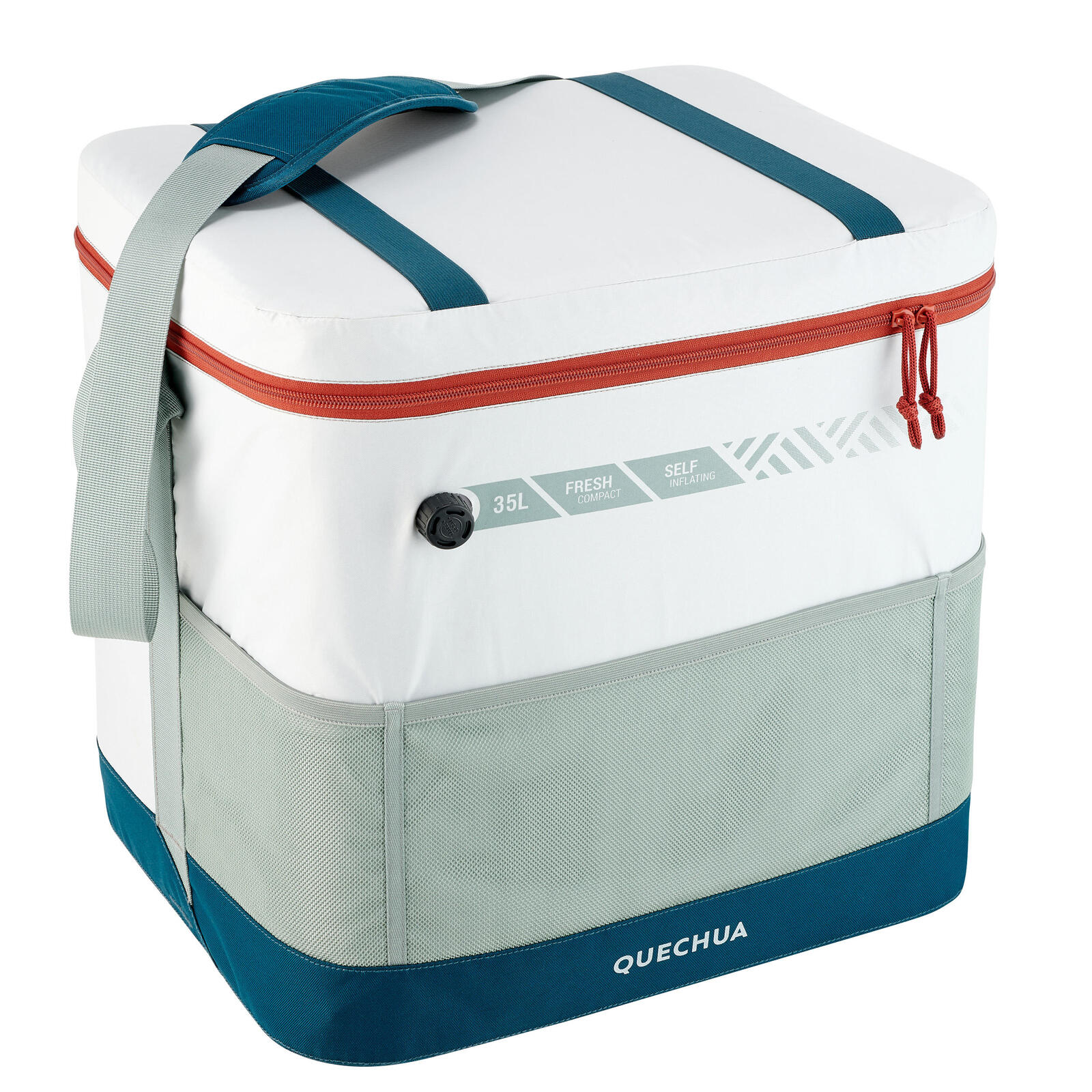Inflatable camping or hiking cooler - compact fresh – 35 l