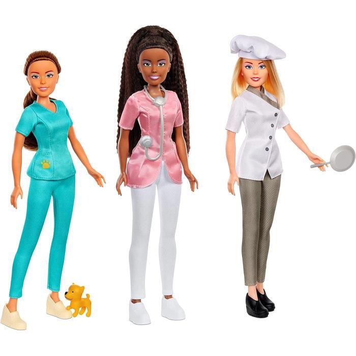 Dream Ella I Am Fashion Doll - Chef Cuisiniere - Poupée Mannequin 29 Cm