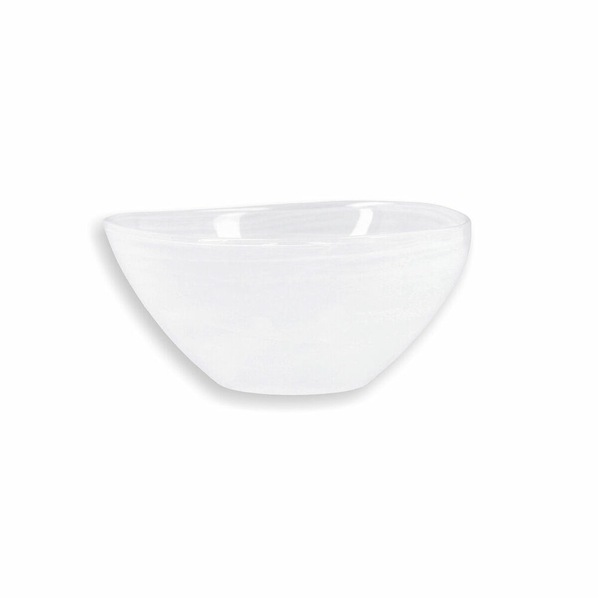 Saladier Quid Boreal Blanc Verre (ø 14 Cm) (pack 6x)