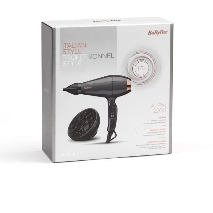 Sèche-cheveux Professionnel Proficare PC-HT 3047 - 2200W, Technologie Ionique, Diamètre De Baril 27 Mm