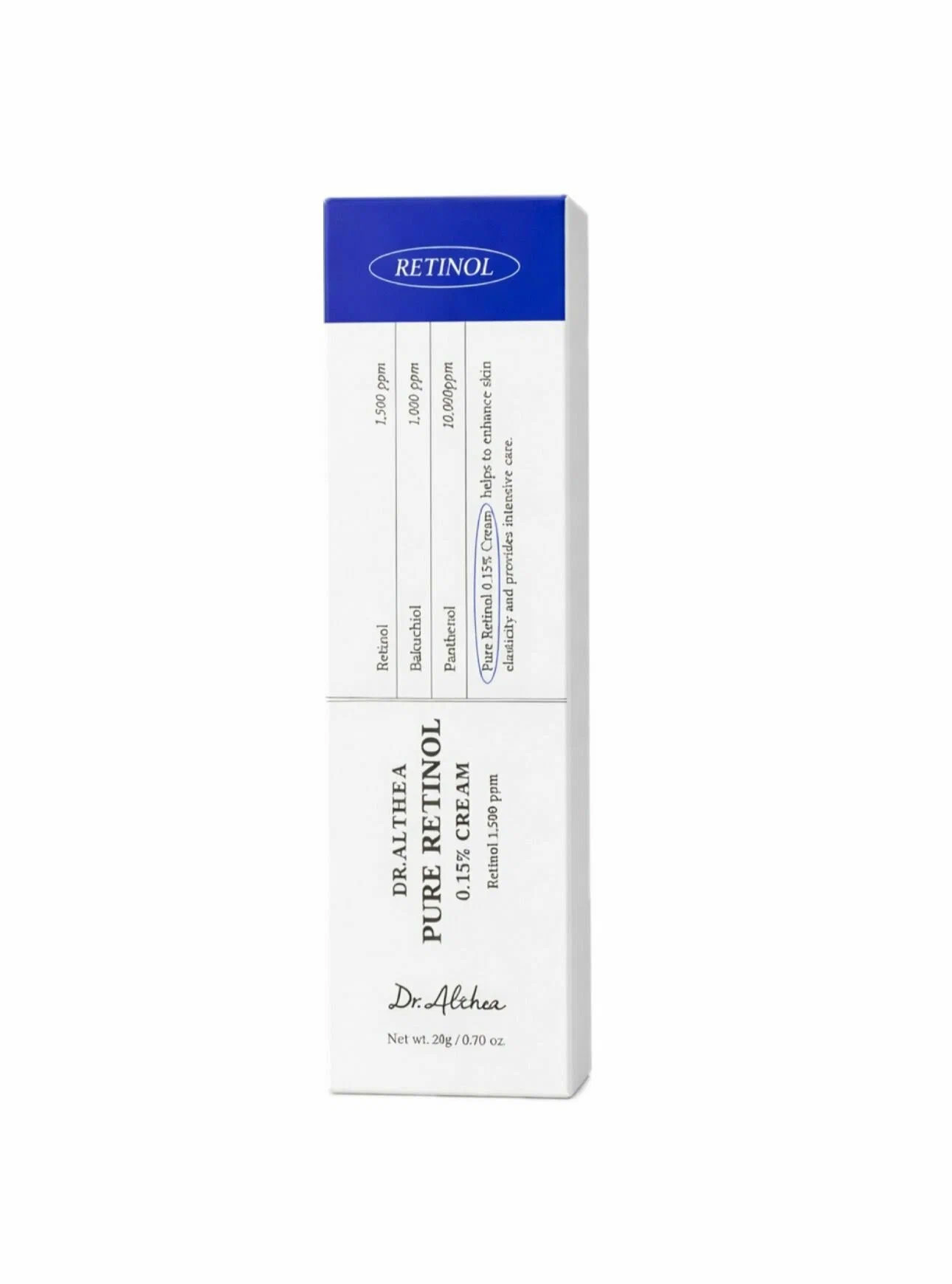 DR. ALTHEA Pure Retinol 0.15% Cream – produktový obrázok 3