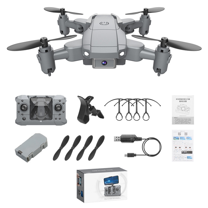Mini Drone Caméra 4k Ultra Hd Prise Photo Aérienne Mode Fpv Pliable Yonis