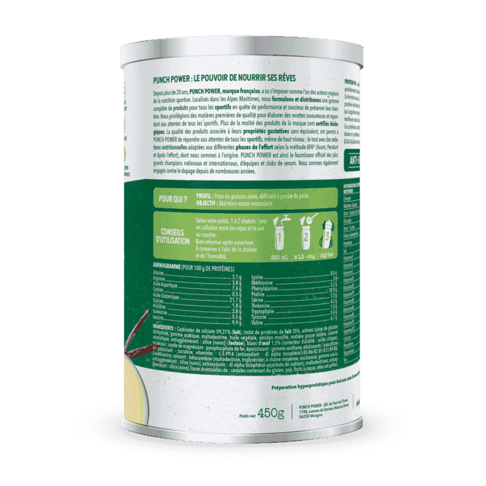 Punch Power Protein 90 - 450 G - Vanille PUNCH POWER