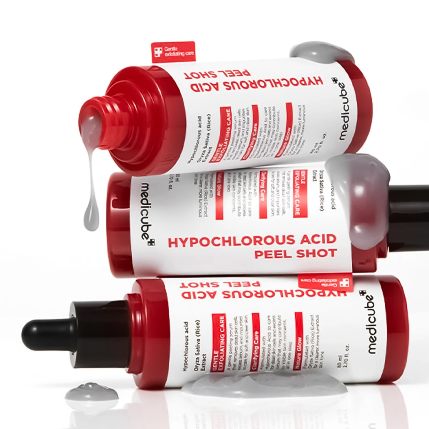 MEDICUBE Hypochlorous Acid Rice Body Peel Shot – produktový obrázok 2
