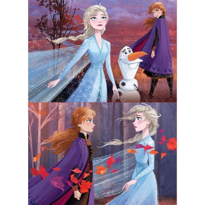 Educa Puzzle 2x25 La Reine Des Neiges 2