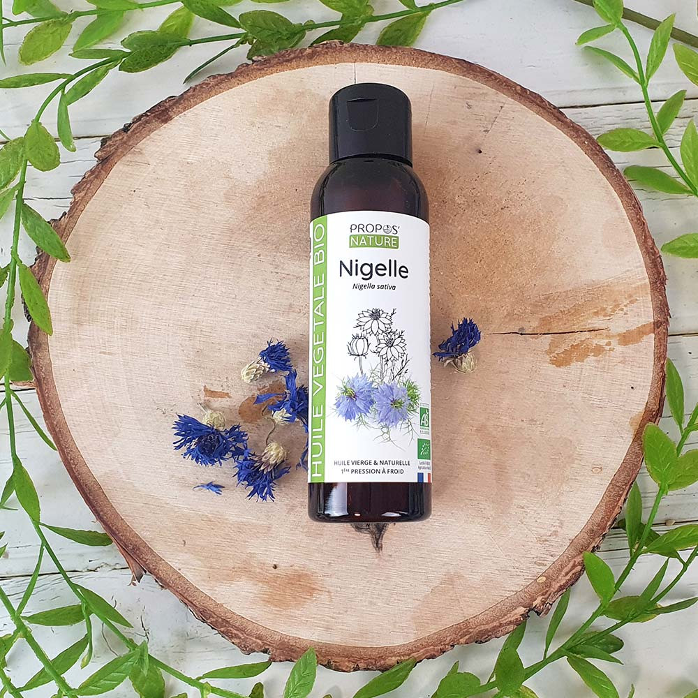 Nigelle (cumin Noir) Bio (ab) - Huile Végétale Vierge Contenance - 100 Ml PROPOS'NATURE