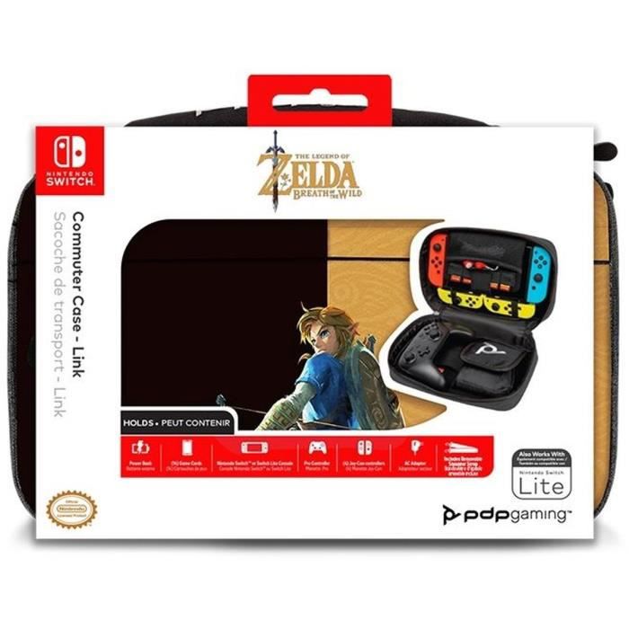 Housse De Transport Grand Format - The Legend Of Zelda - Switch Et Switch Lite