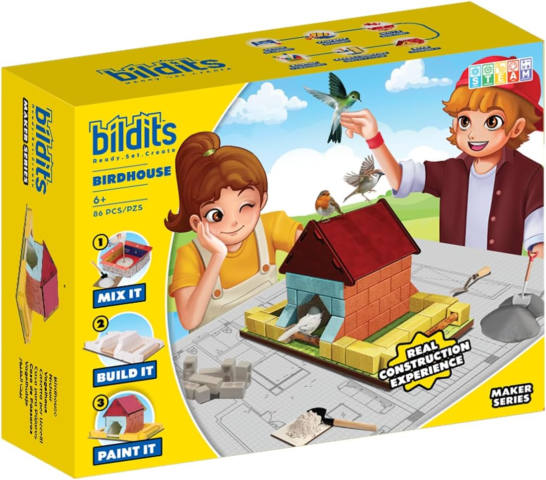Bildits Activity Blocks Playset, 6 Years And Above