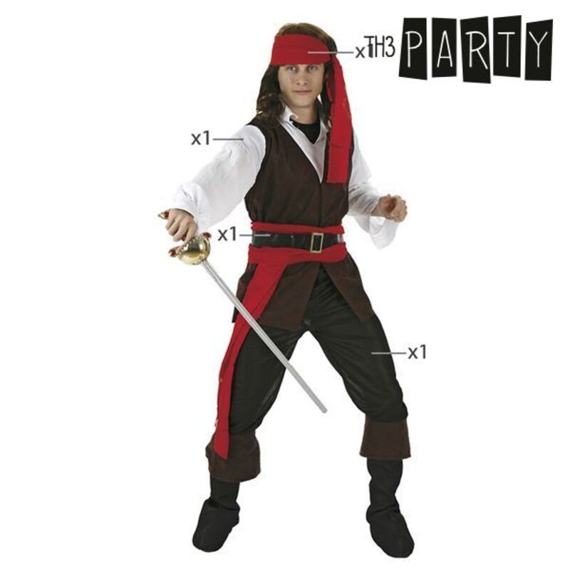 Déguisement Pour Adultes Th3 Party Multicouleur Xl