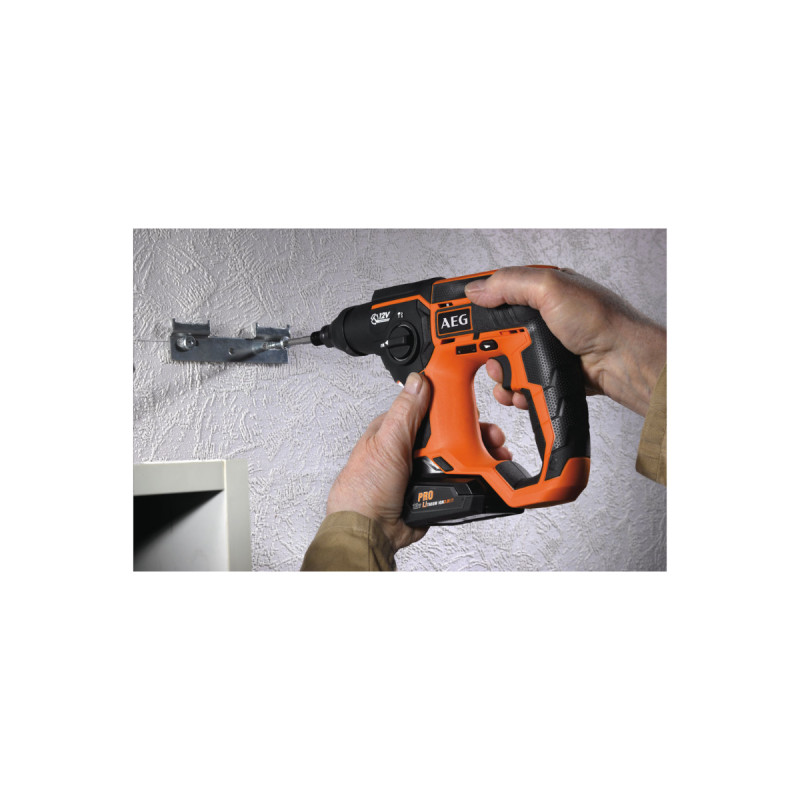 Perforateur Aeg 12v Sdsplus Li-ion Sans Batterie Ni Chargeur Bbh12-0
