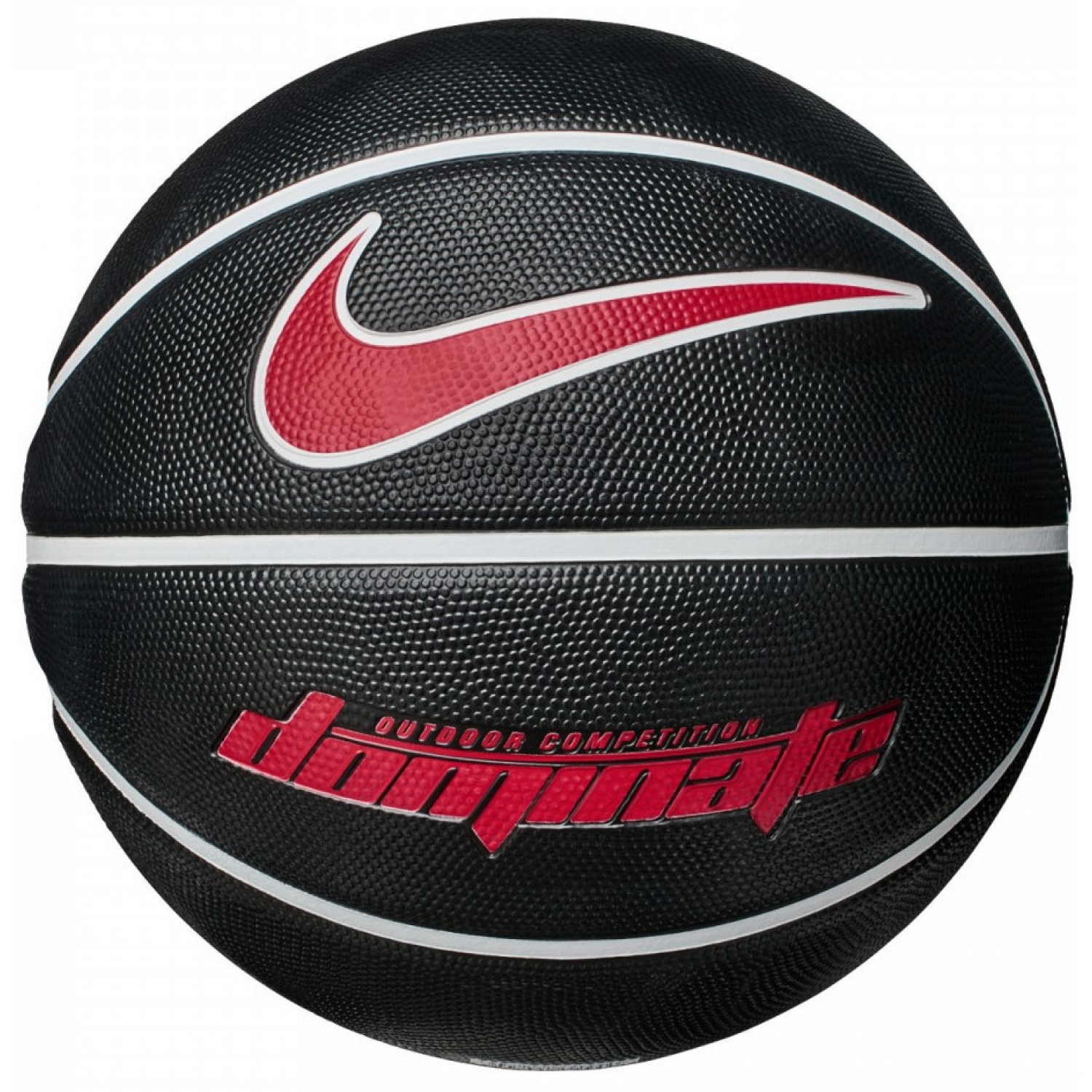 Мяч баскетбольный Nike Dominate black/red size 7