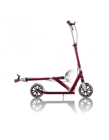 Trottinette Nl 205 Vintage Deluxe Millésime Rouge Foncé