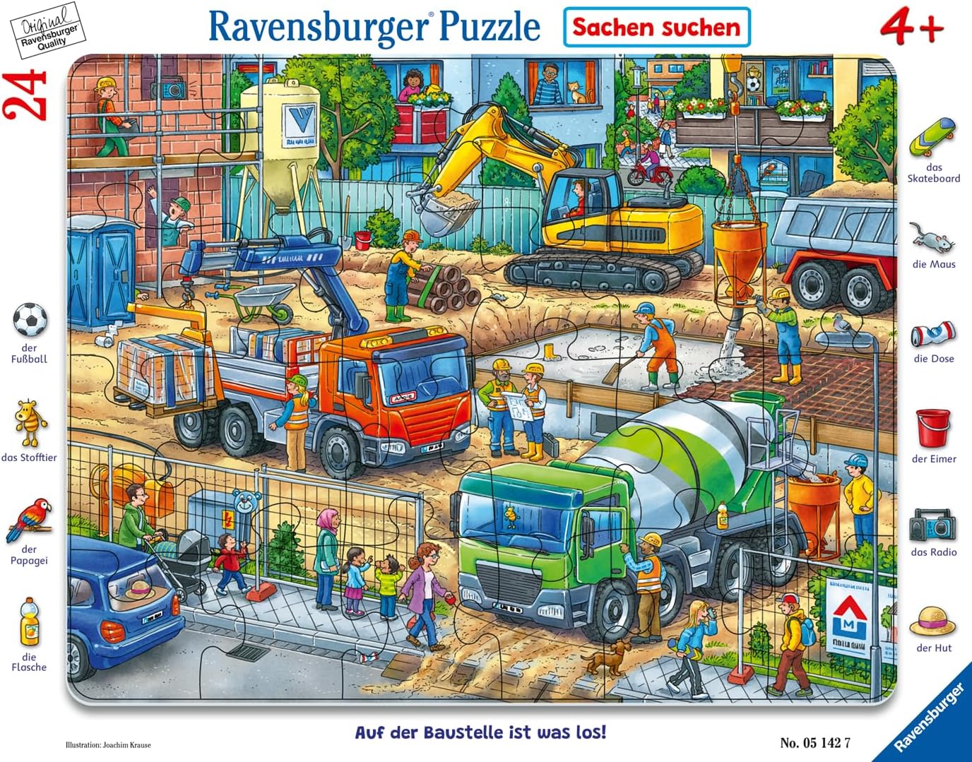 Ravensburger RVN51427 ‎ألغاز تركيب جيغسو‎, ‎انجليزي‎, ‎4‎ سنوات فما فوق‎