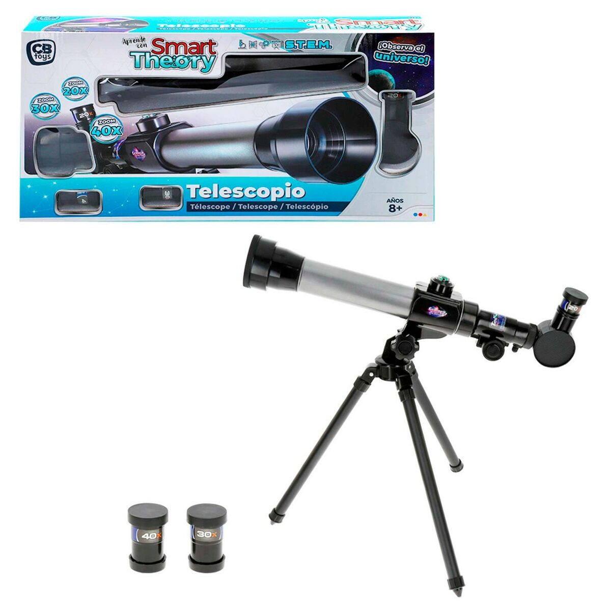 Télescope Pour Enfants Colorbaby 4 Unités