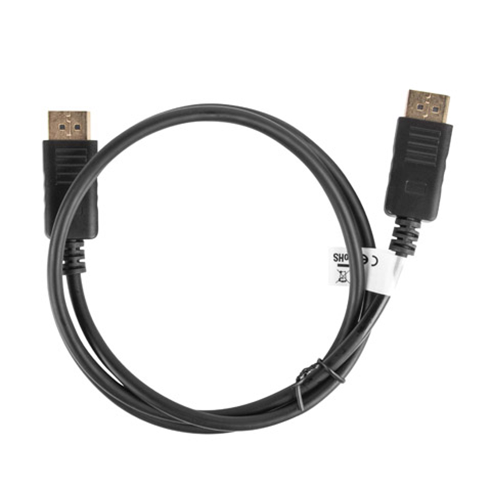 Lanberg Câble Displayport 1.2 Mâle Vers Displayport 1.2 Mâle 1m 4k Noir Ca-dpdp-10cc