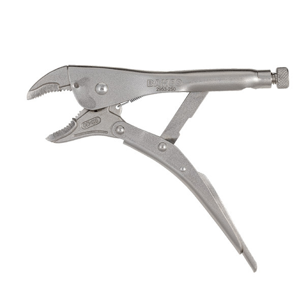 Pince-étau Universelle À Bec Coudé 140 Mm Chromée 2953-140 Bahco