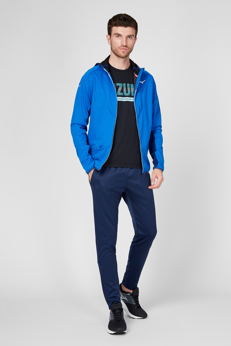 Вітрозахисна куртка MIZUNO Hybrid BT Hoodie для дорослих, чоловікам