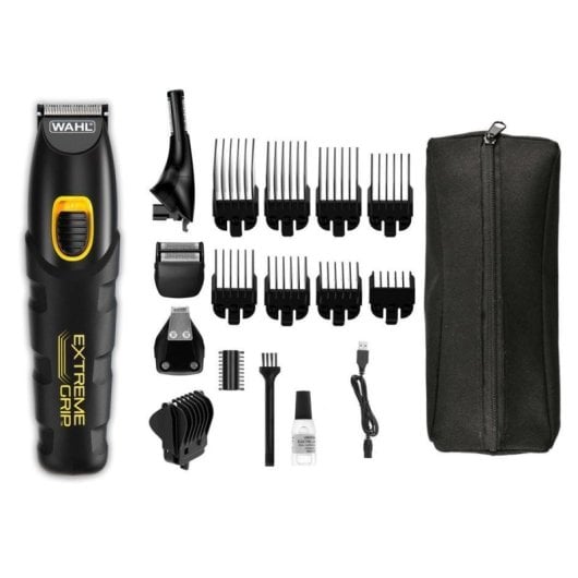 Wahl Extreme Grip Advanced Recortadora De Barba Multigroomer Negro - Très Bon État