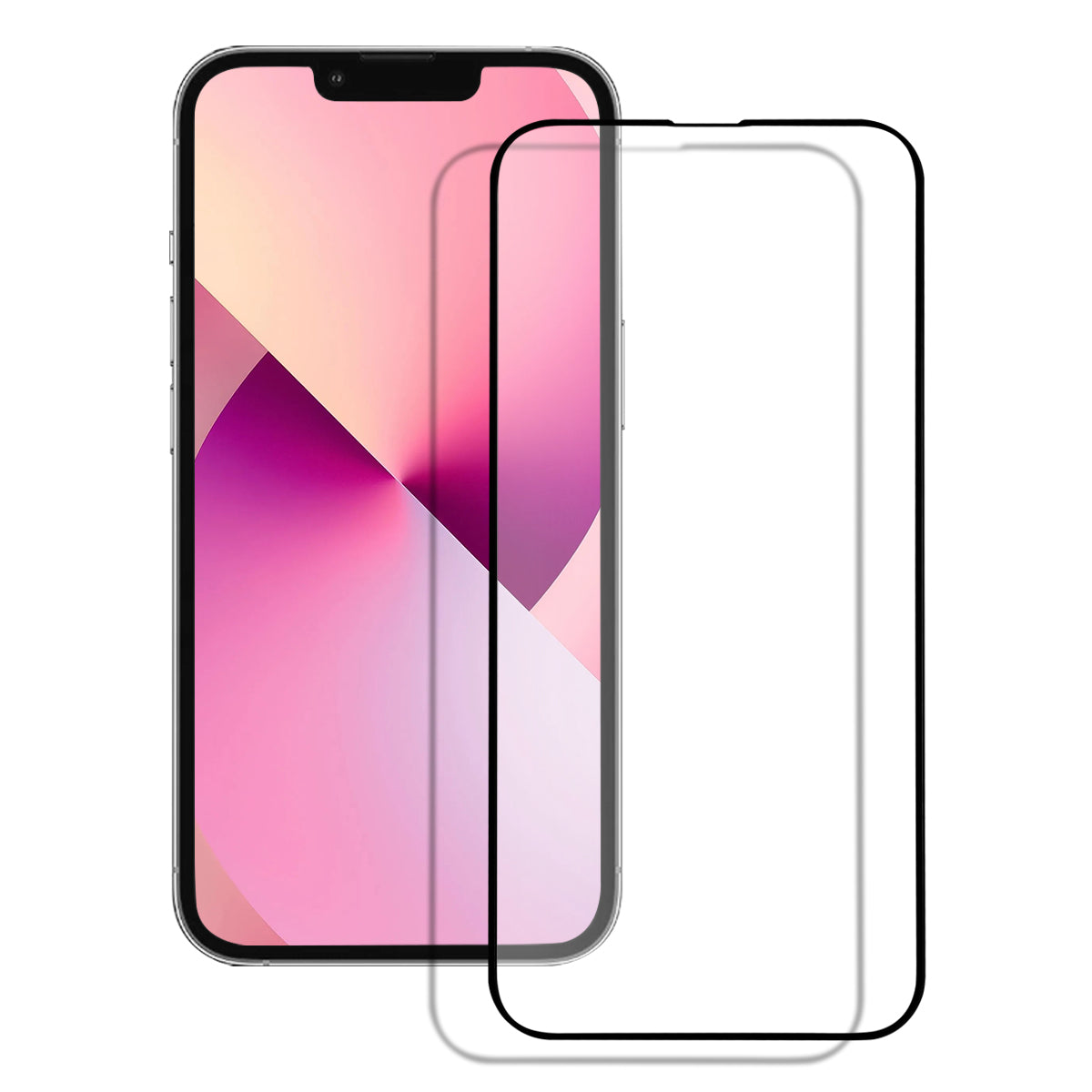 Verre De Protection  5d  Avec Bord Noir