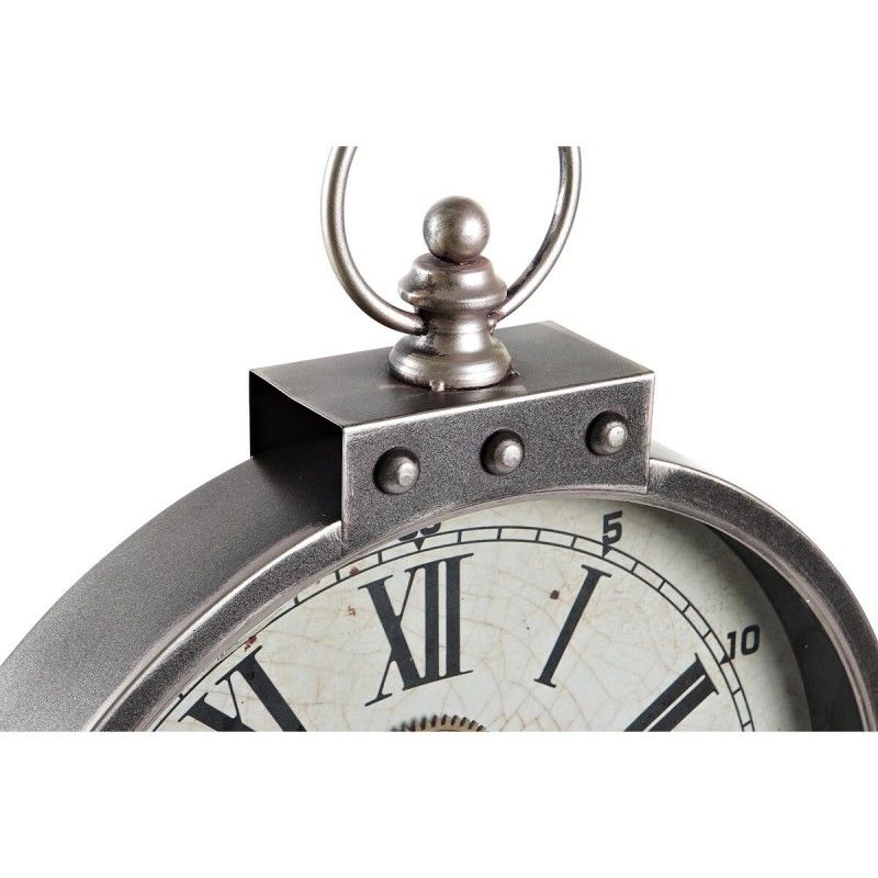 Horloge Murale Thyann Mouvement Noir Gris Fer (46 X 6 X 60 Cm)