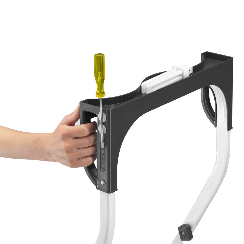 Marchepied Hailo Safety Plus 2 Marches Blanc à Prix Carrefour