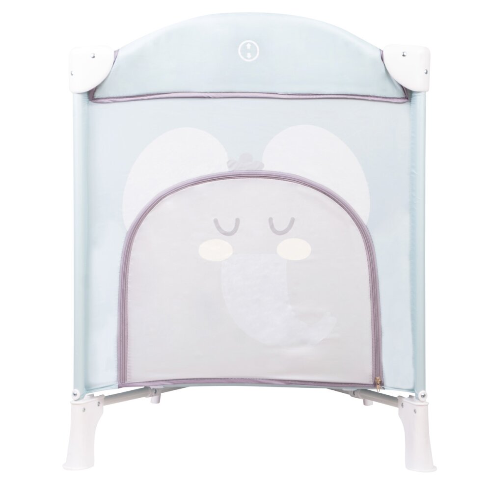 Lit De Voyage  120x60 Cm Elephant Dusty Mint