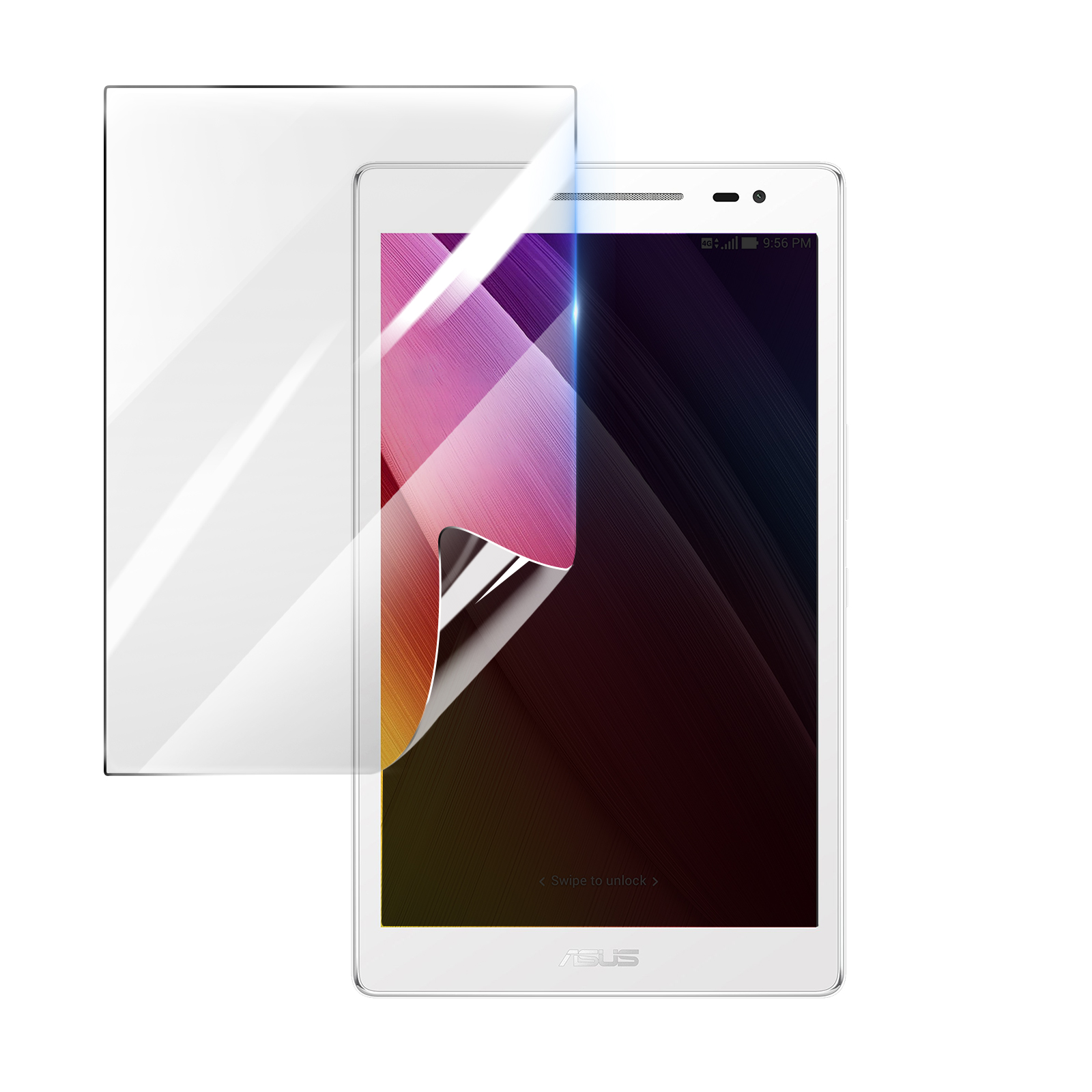 Protection Écran pour Asus ZenPad 8.0 (Z380KL) en Hydrogel Antichoc Transparent