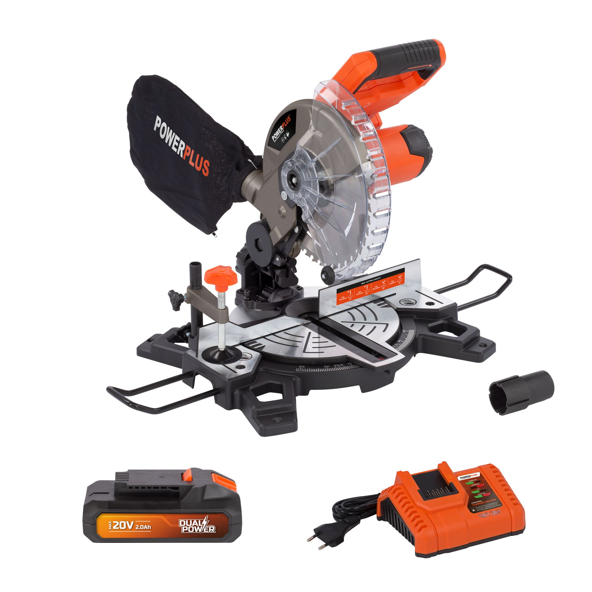 Dual Power 20V  Mitre Saw Combo