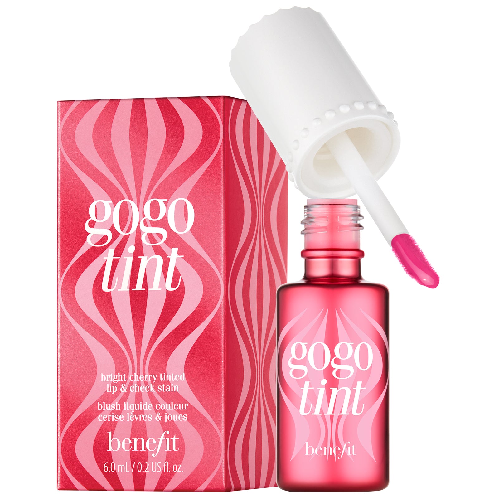 BENEFIT COSMETICS GoGo Tint för Kinder & Läppar Flytande Lip Tint dam – bild 3