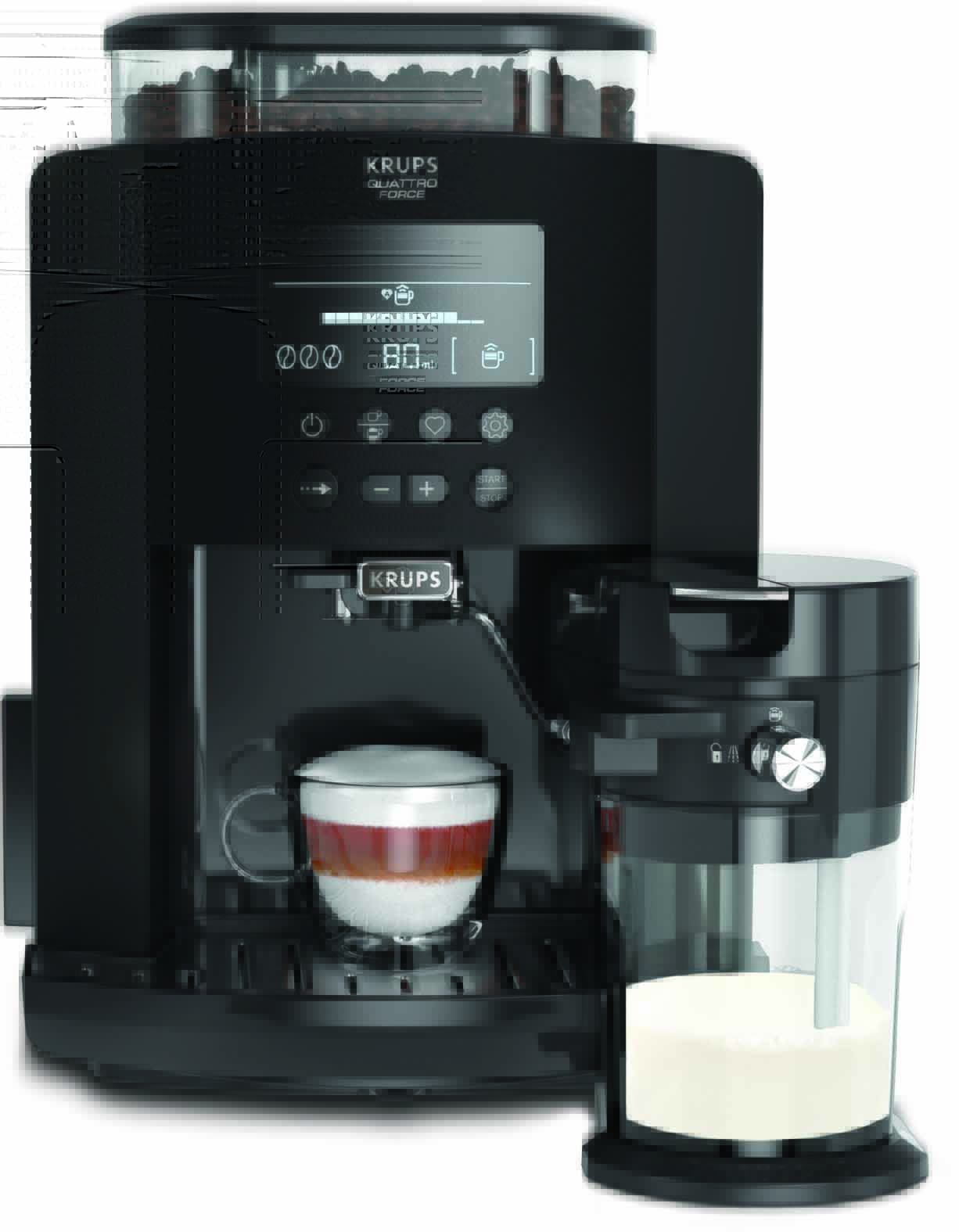 Cafetière Broyeur À Café Krups Ea819n10 à Prix Carrefour