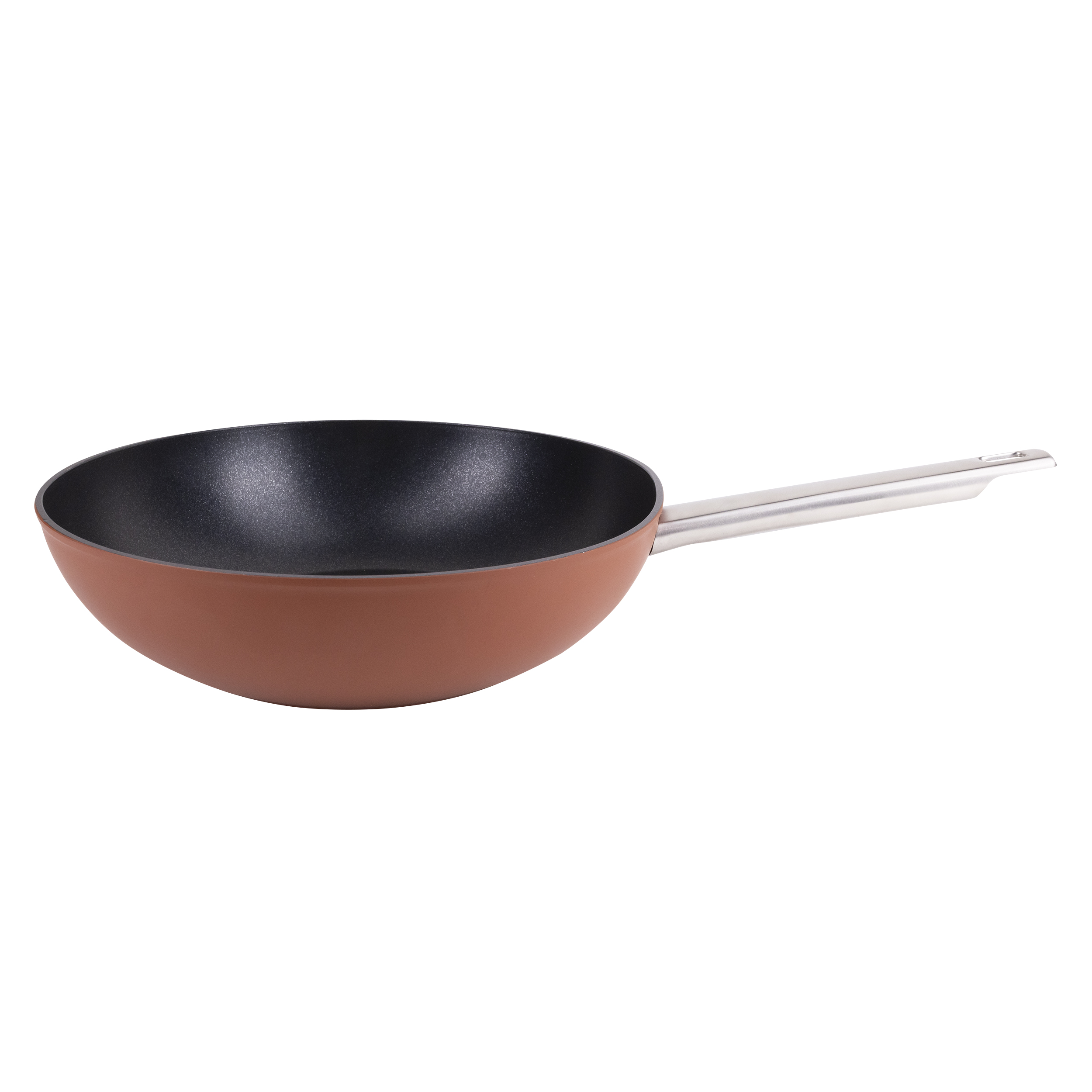 Wok 28x7.8cm Aluminium Forgé Ind Agros