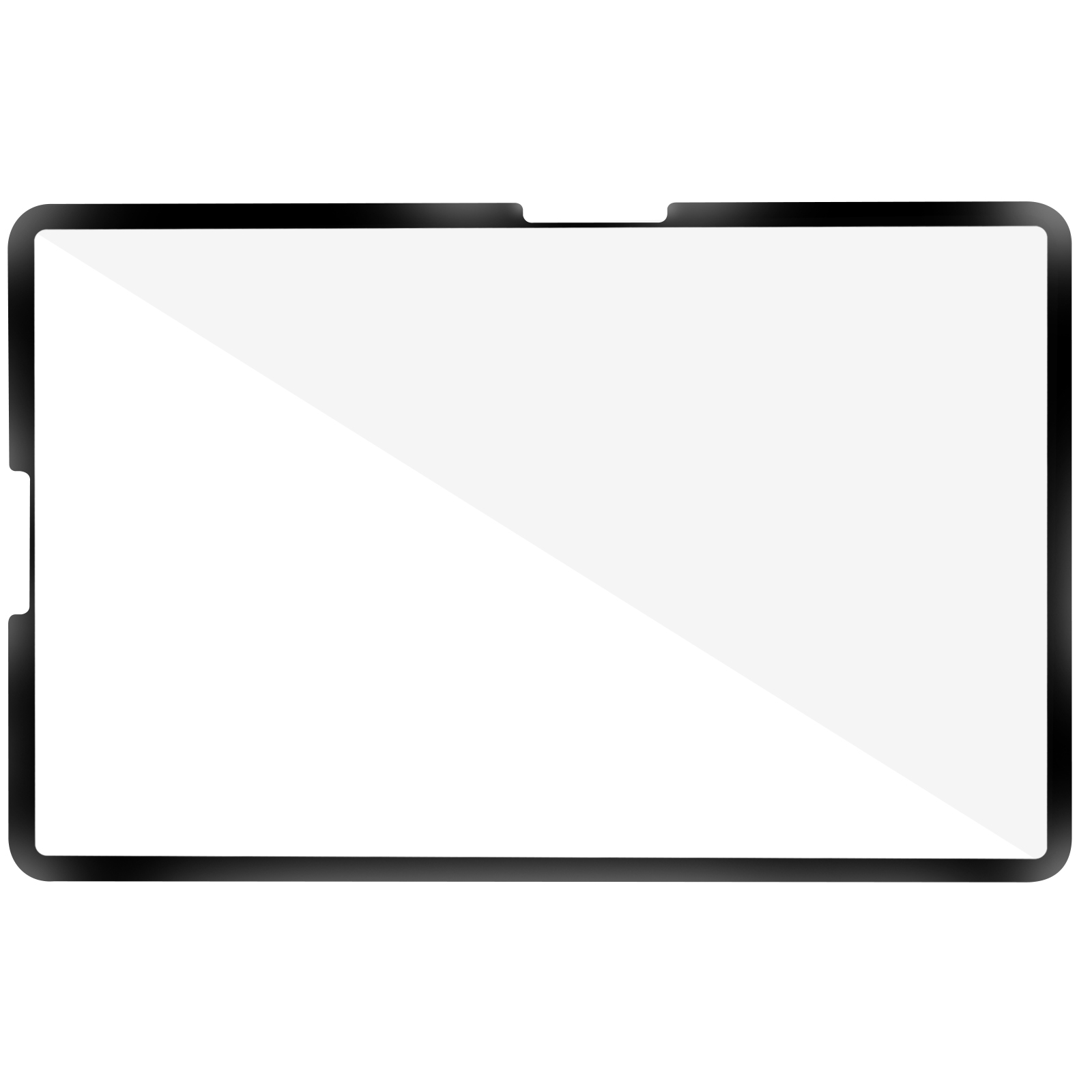 Protège Écran pour Samsung Galaxy Tab S9 FE Paperlike Réutilisable Noir