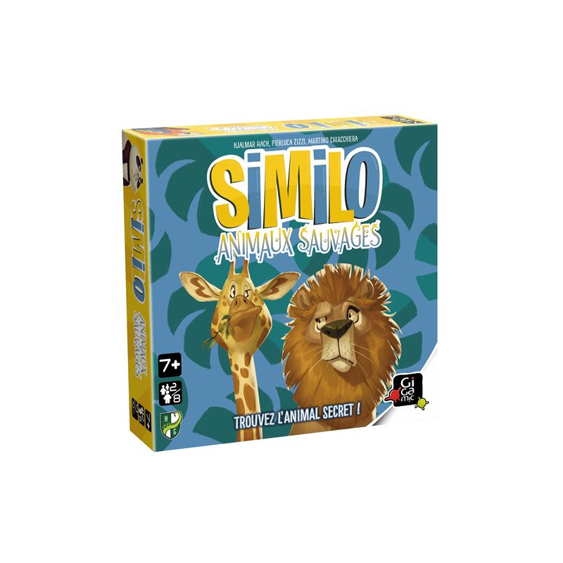 Jeu D'ambiance Gigamic Similo Animaux Sauvages