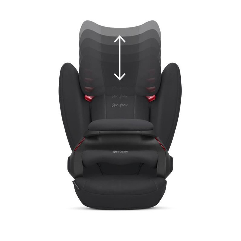 Cybex Pallax B2-fix Siege Auto Volcano - Isofix - Groupe 1/2/3 - Noir