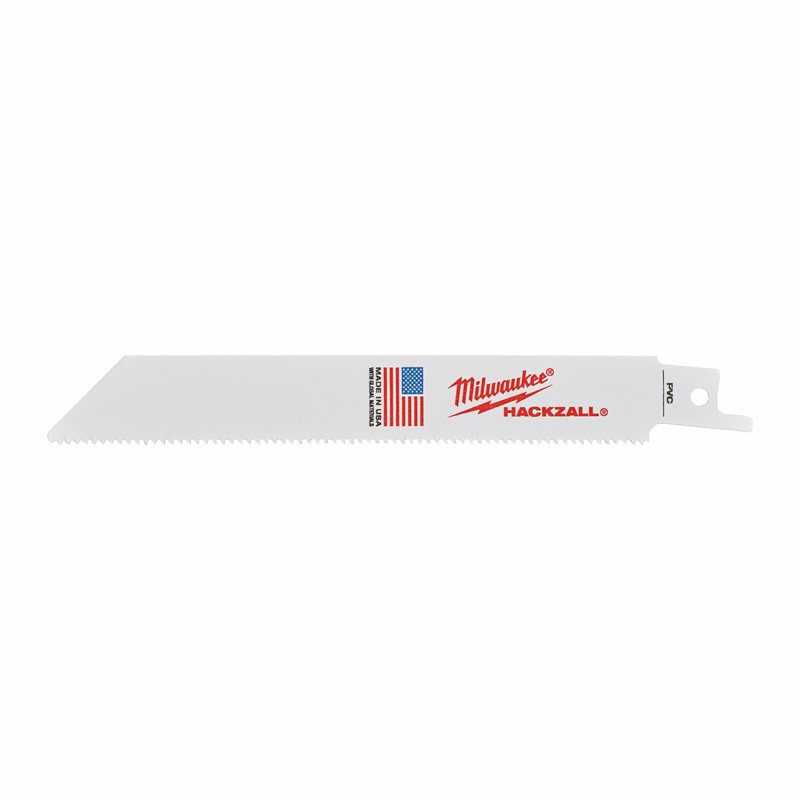 10 Lames De Scie Sabre M12 Hackzall Avec Pochette Milwaukee