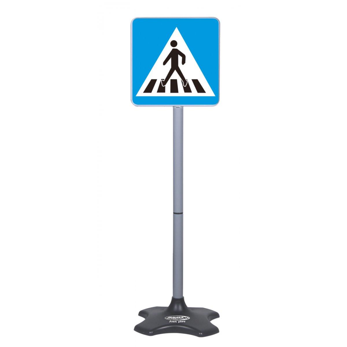 Jamara Set Traffic 5 Panneaux De Signalisation Grand Kit A H 81cm