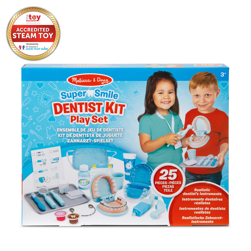 Melissa & Doug ‎طقم ألعاب الطبيب والطب‎, ‎سنوات فما فوق ‎3‎‎, ‎متعدد الالوان‎