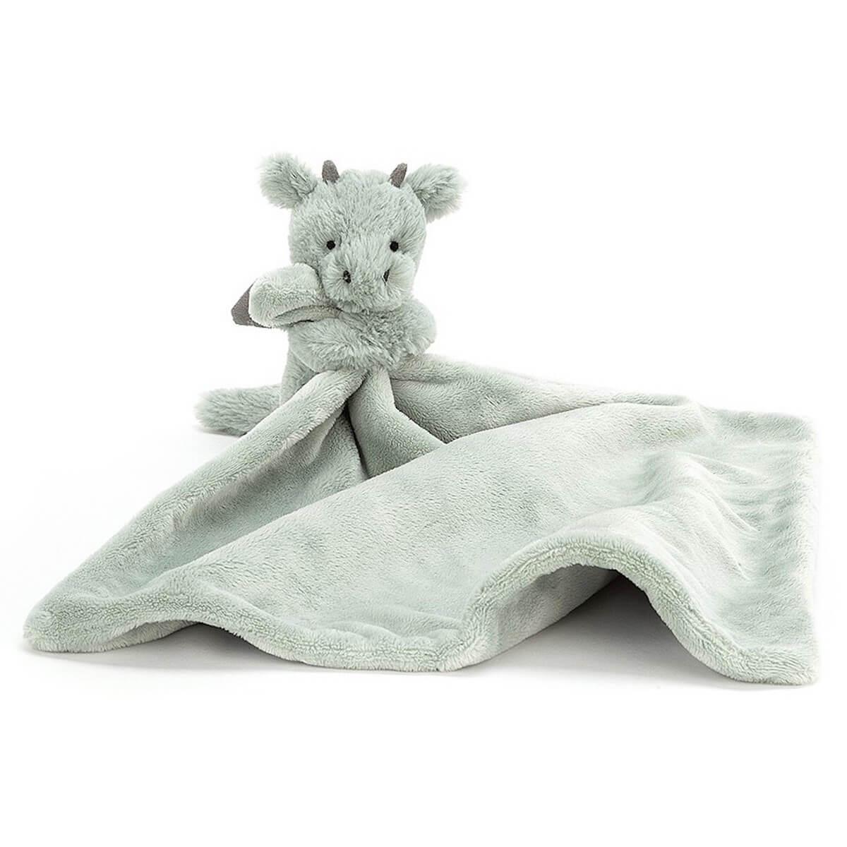 Doudou Dragon Bashful Vert