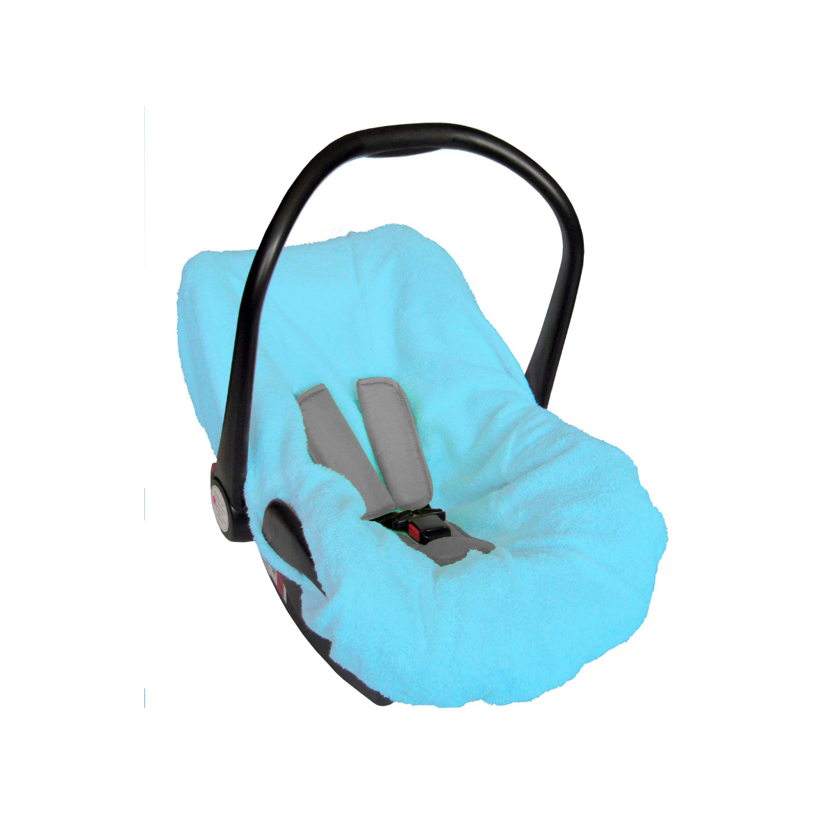 Looping Housse De Siège Auto | Tissu Eponge Lavable | Taupe