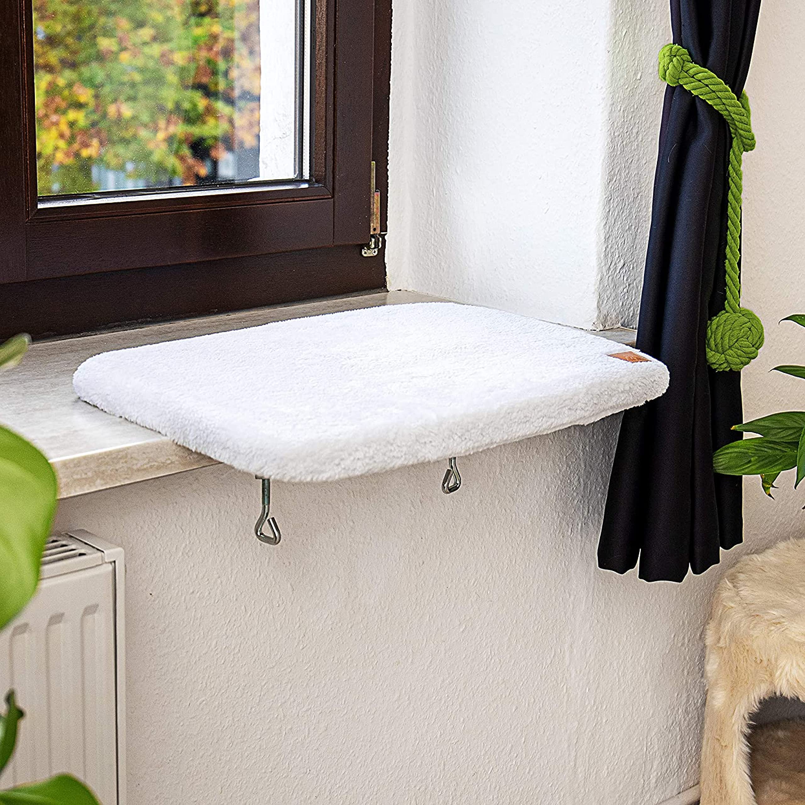 image: Image: Pfotenolymp Couchage Et Mobilier Pour Chats De Qualité /lit Chats Fenêtre – Lit Pour Chat De Fenêtre – Lit Chat Pour Le