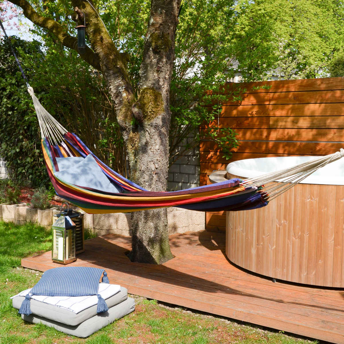 Hamac Xxl Pour Deux Personnes 400x160cm  Jusqu'à 150 Kg