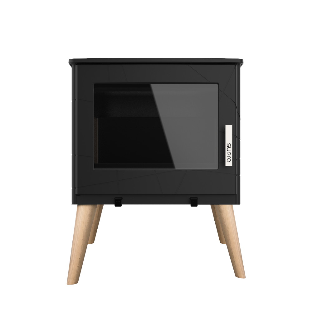 Poêle À Bois Usko 8.7kw En Fonte - Étanche - Eco Design