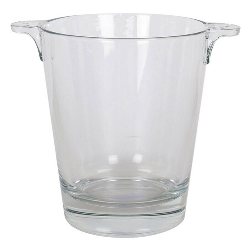 Carafe en verre bullé et bleuté Biot - DEFI